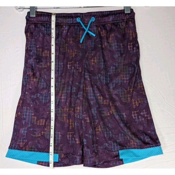 All in Motion Purple Teal Jogging Active Shorts Womens Large 12/14  Running - Picture 2 of 6